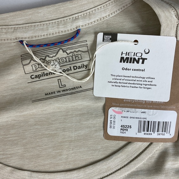Patagonia Women's Capilene Cool Daily Tee NWT - Picture 6 of 8